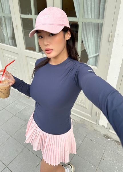  Áo tay dài SIMPLE LONGSLEEVES Stone Blue 