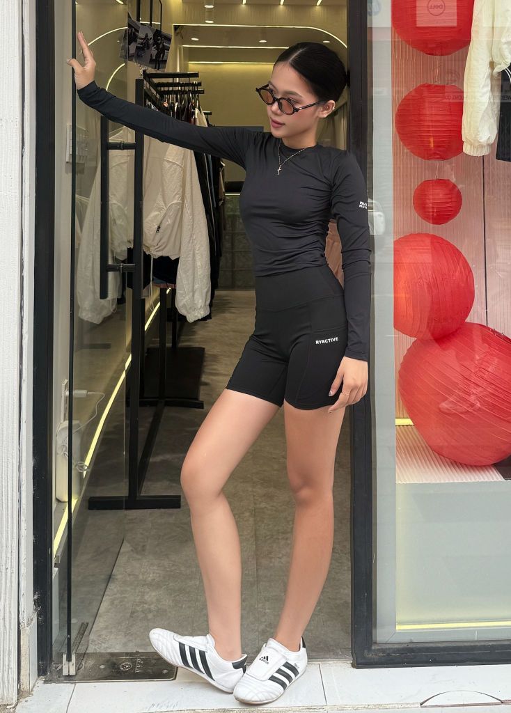 Áo tay dài SIMPLE LONGSLEEVES Black