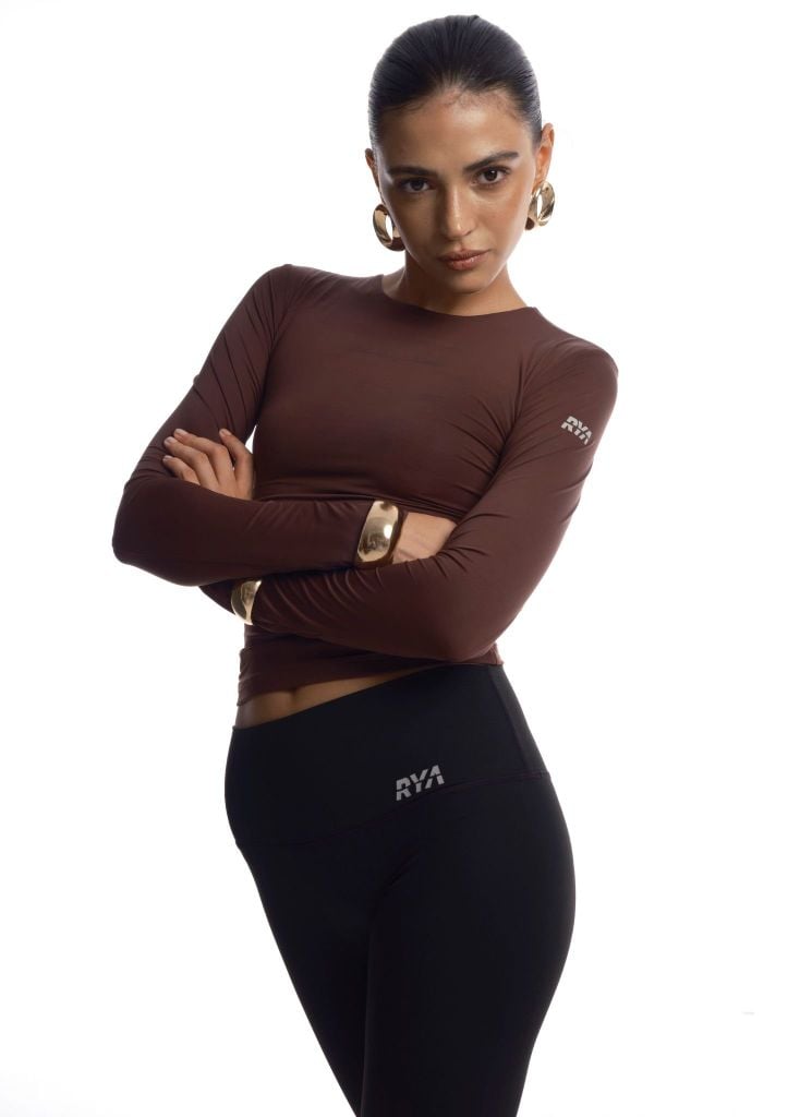 Quần FRESH FLARED LEGGING Black