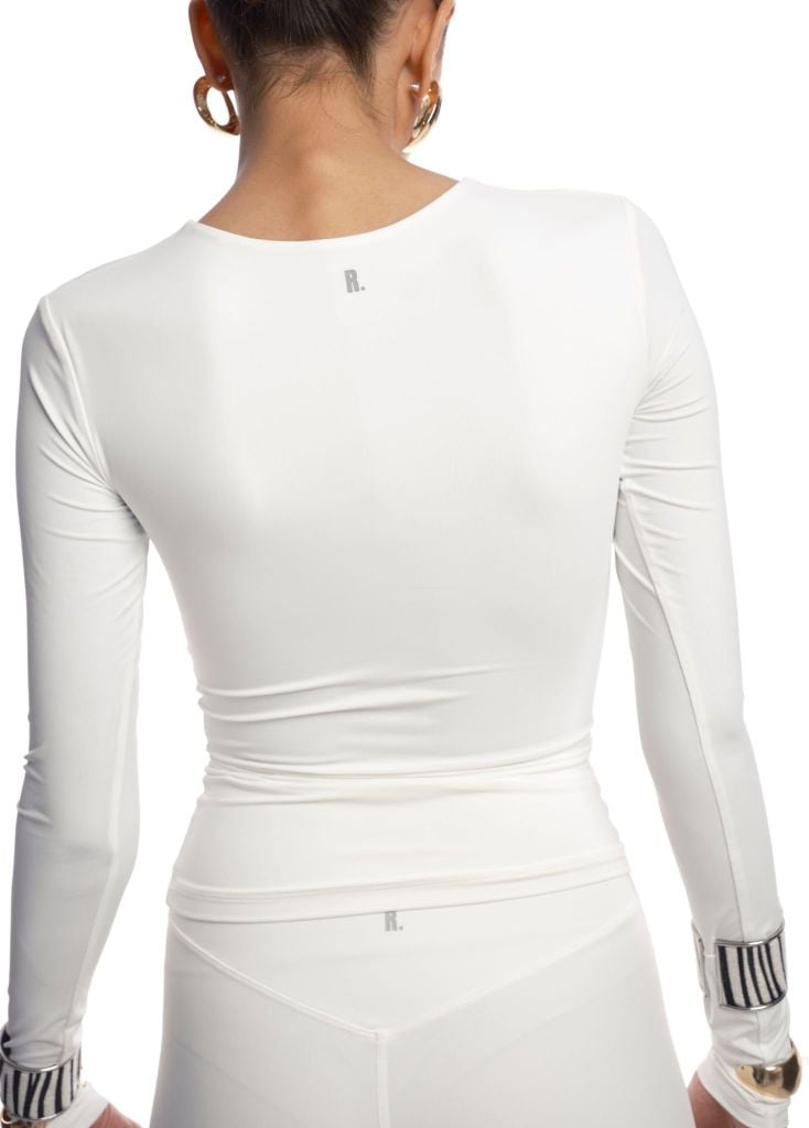 Quần SHORT BIKER Creamy White