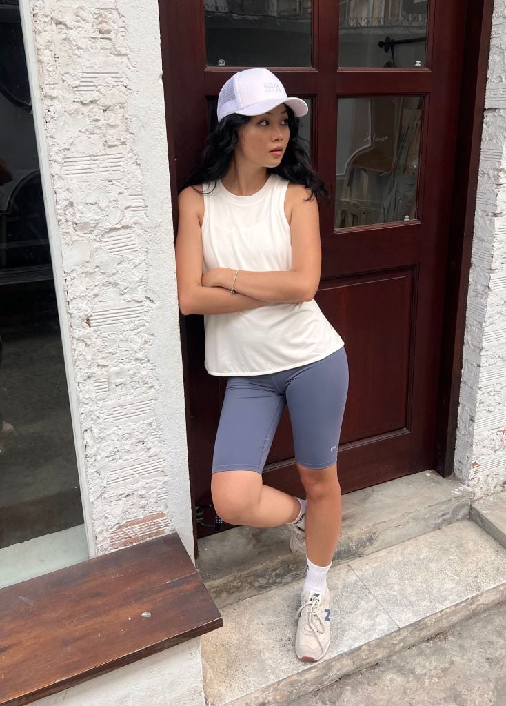 Quần LONG BIKER Blue Grey