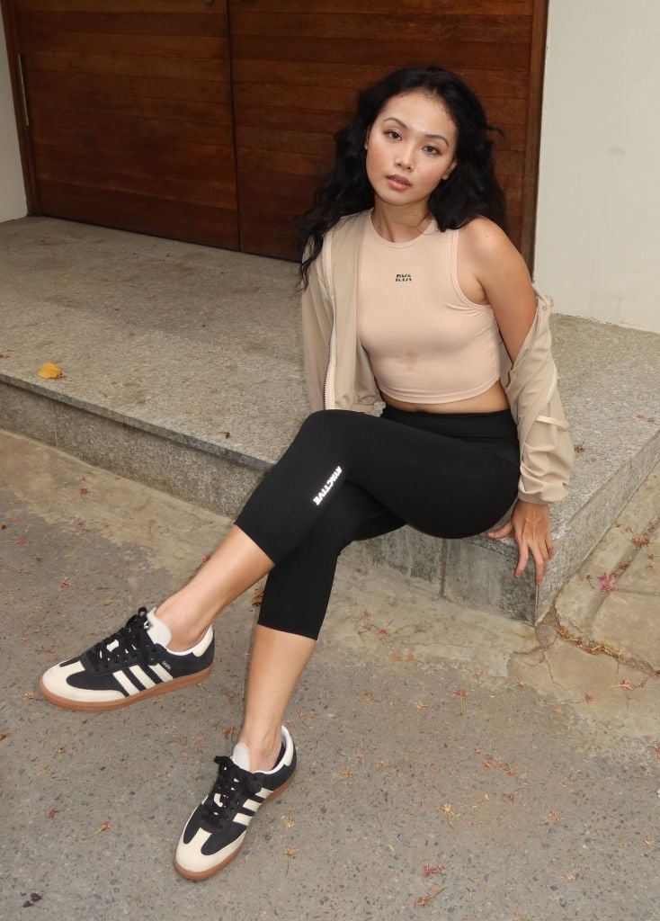Áo thun CASUAL CROPPED TANK Nude