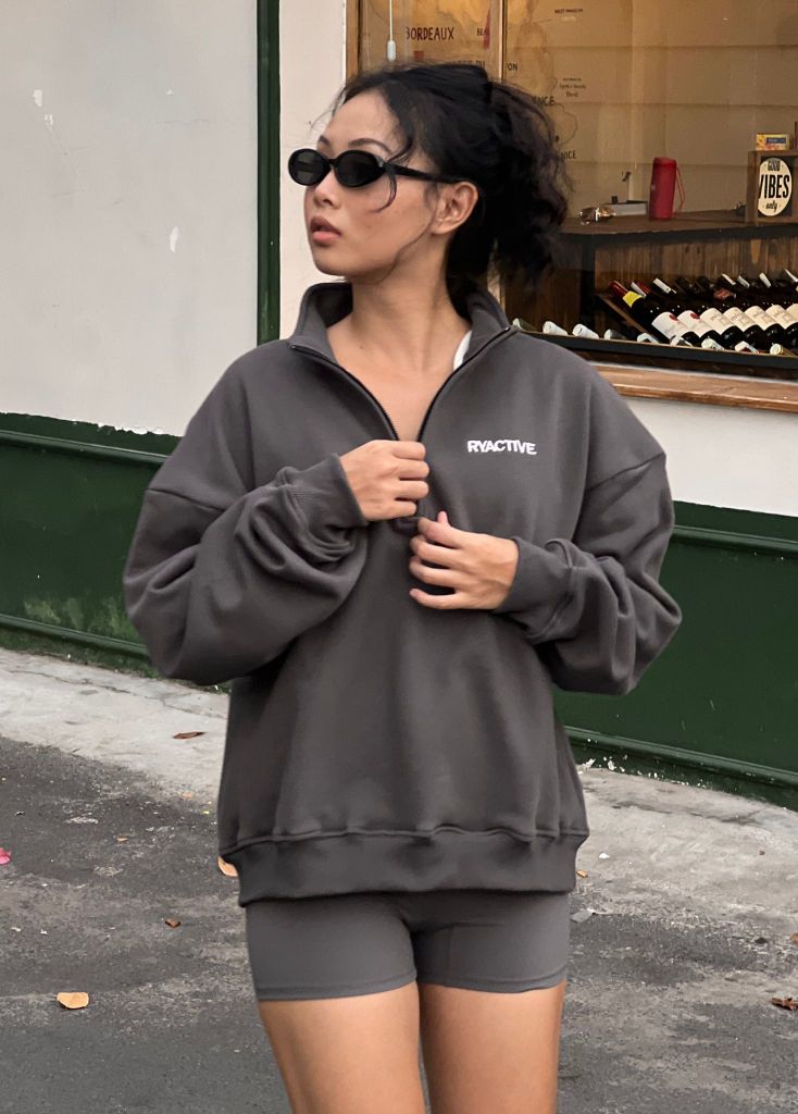 Áo CAMPUS SWEATSHIRT Iron Steel