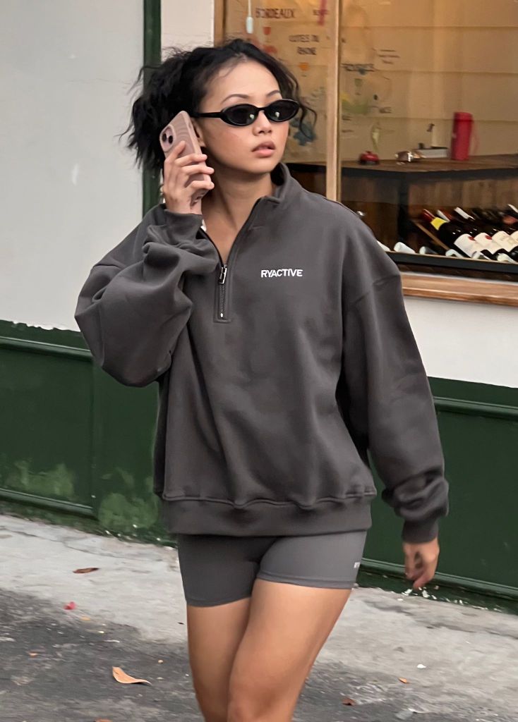 Áo CAMPUS SWEATSHIRT Iron Steel