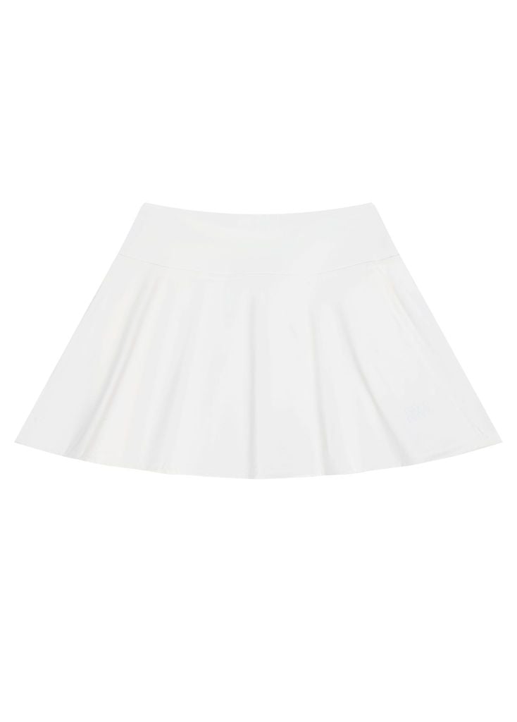 Chân váy SPLIT MINI SKIRT Creamy White