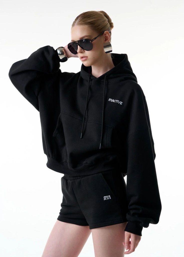 Áo khoác BASIC HOODIE Black