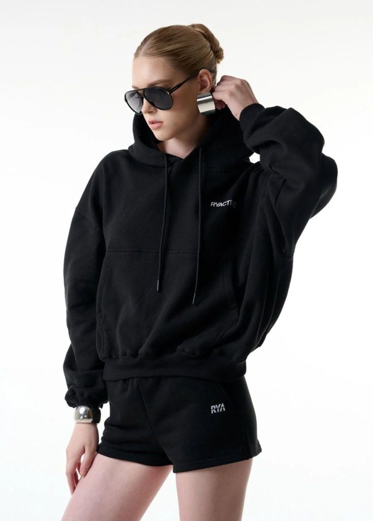 Áo khoác BASIC HOODIE Black