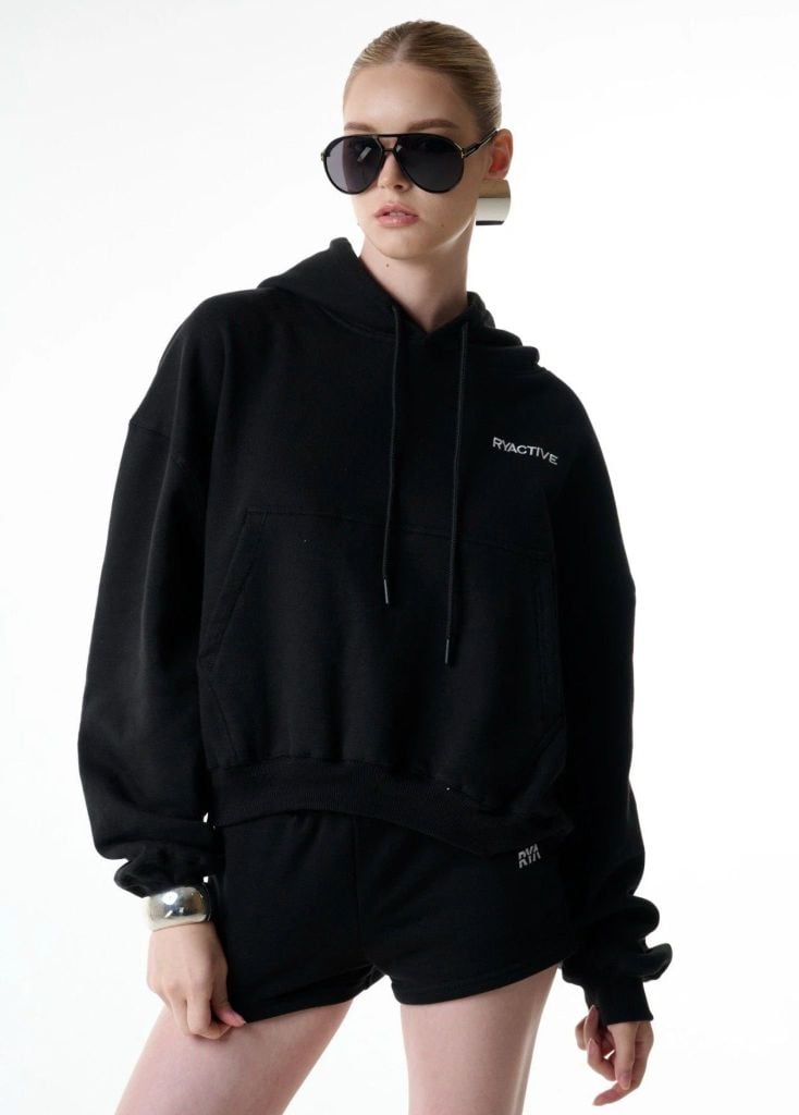 Áo khoác BASIC HOODIE Black