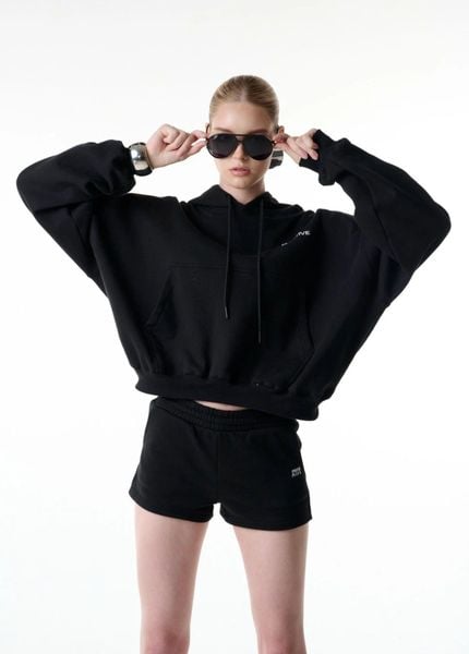  Áo khoác BASIC HOODIE Black 