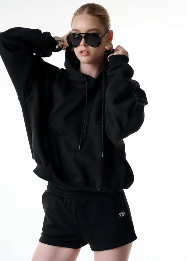 Áo khoác BASIC HOODIE Black