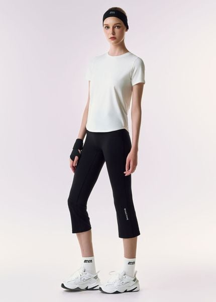  Quần OUTLINE MEDIUM FLARED LEGGING Black 