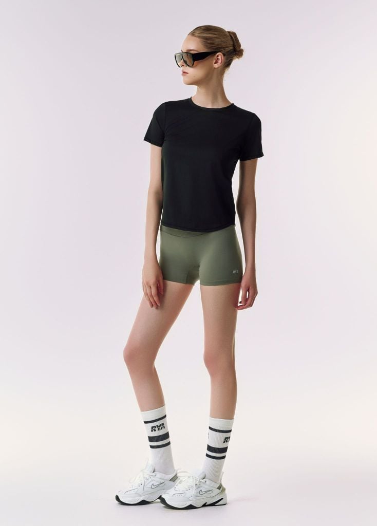 Quần SHORT BIKER Olive Green