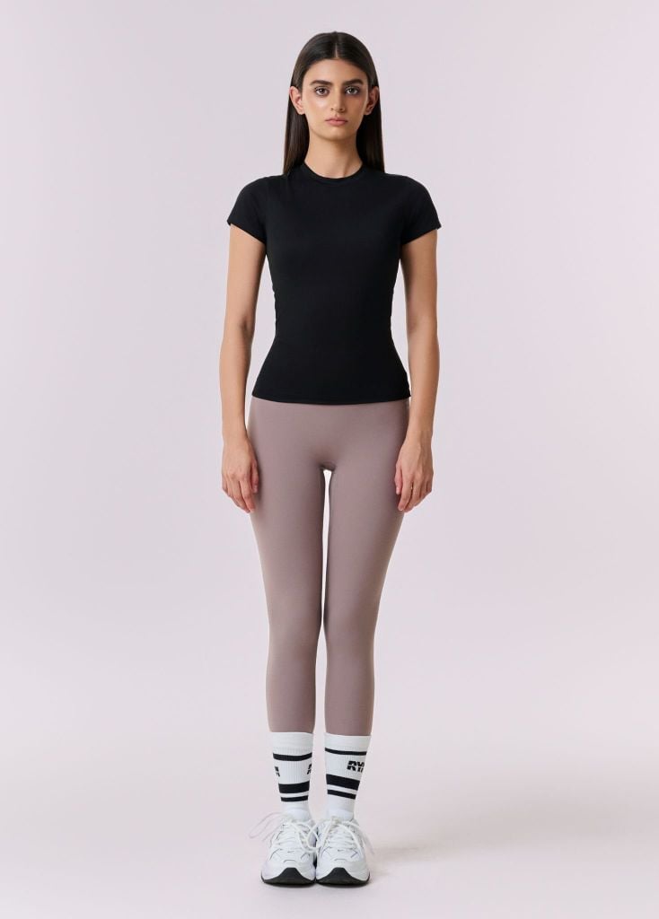 Áo tay ngắn EASY SHORTSLEEVEES TOP Black