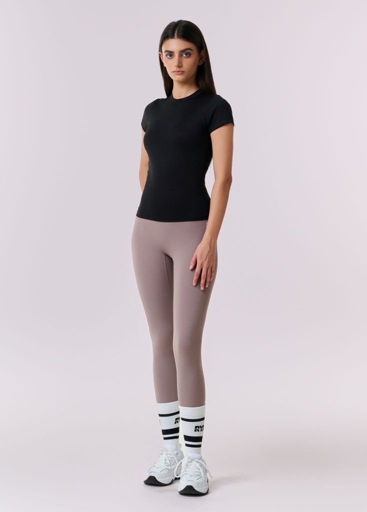 Áo tay ngắn EASY SHORTSLEEVEES TOP Black