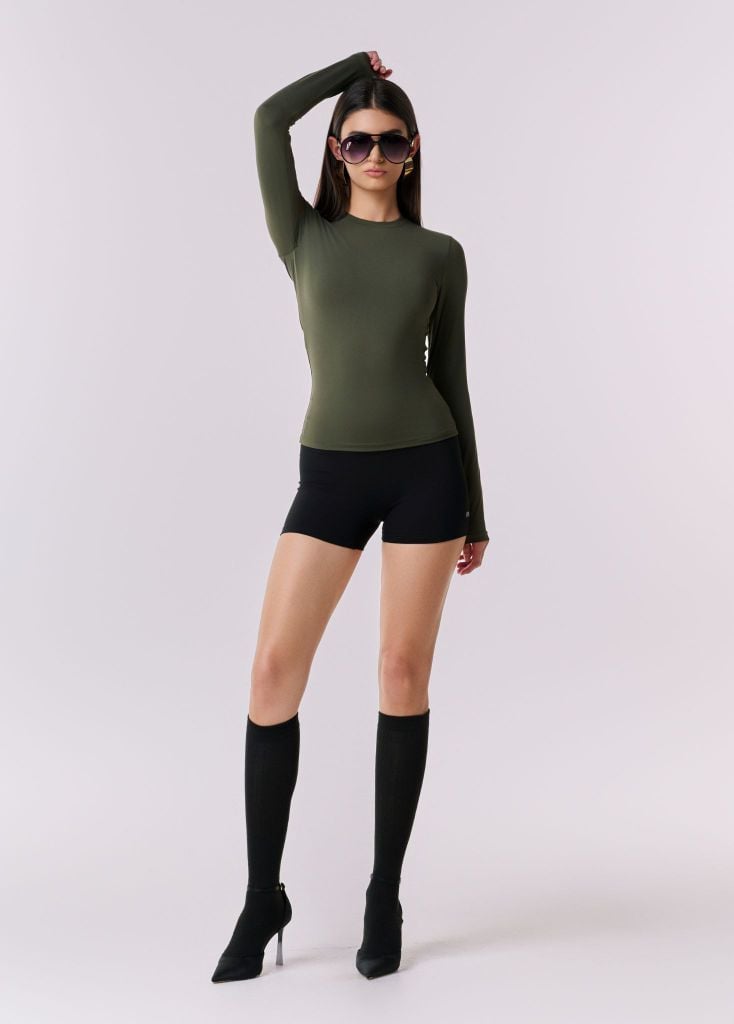 Quần SHORT BIKER Black