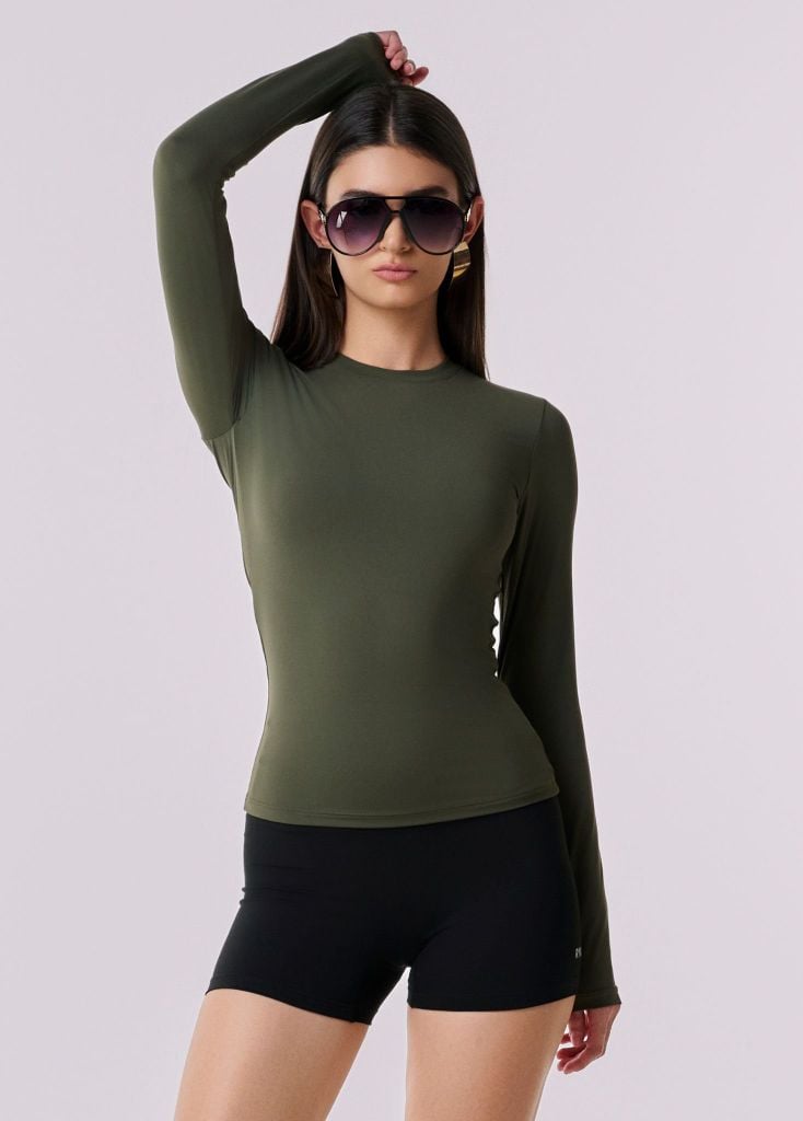 Áo tay dài SIMPLE LONGSLEEVES Dark Green