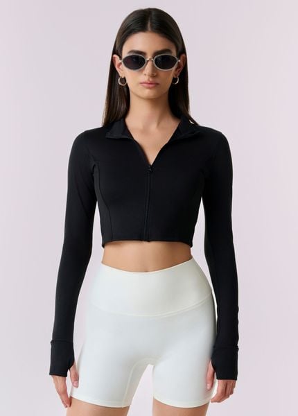  Áo khoác tay dài IMPACT ZIPPER JACKET Black 