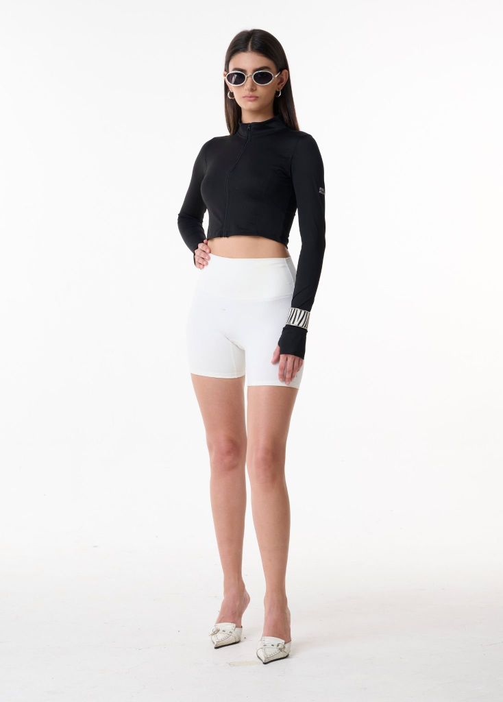 Áo khoác tay dài IMPACT ZIPPER JACKET Black
