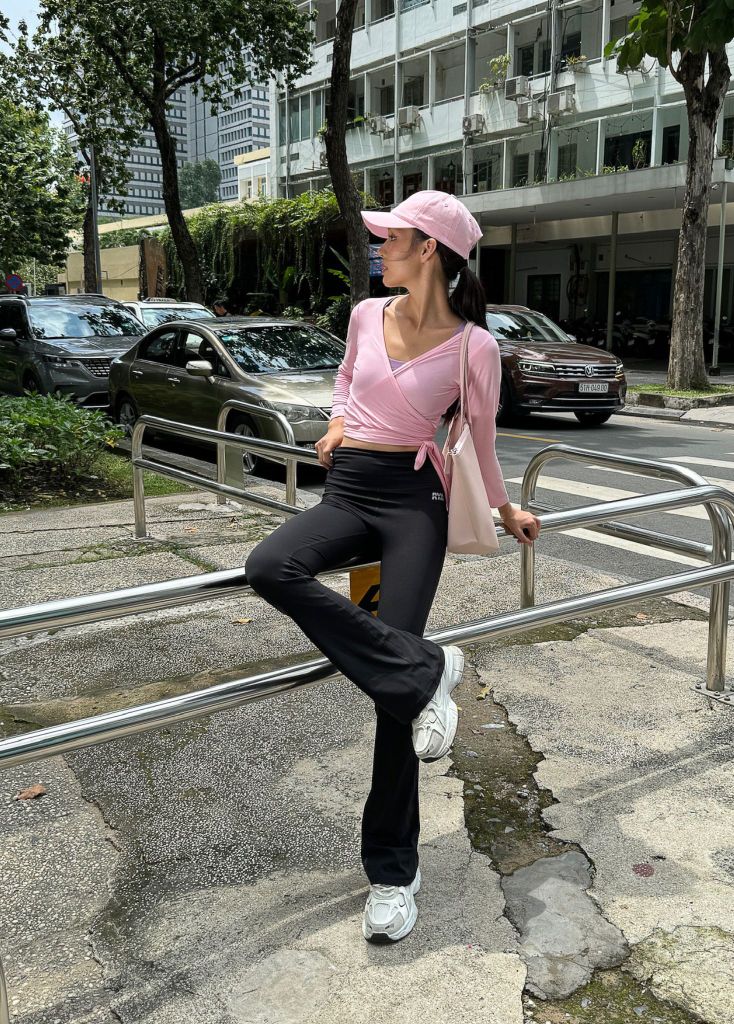 Áo LADY WRAP TOP Pink