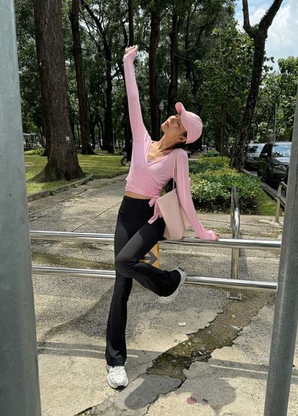  Áo LADY WRAP TOP Pink 