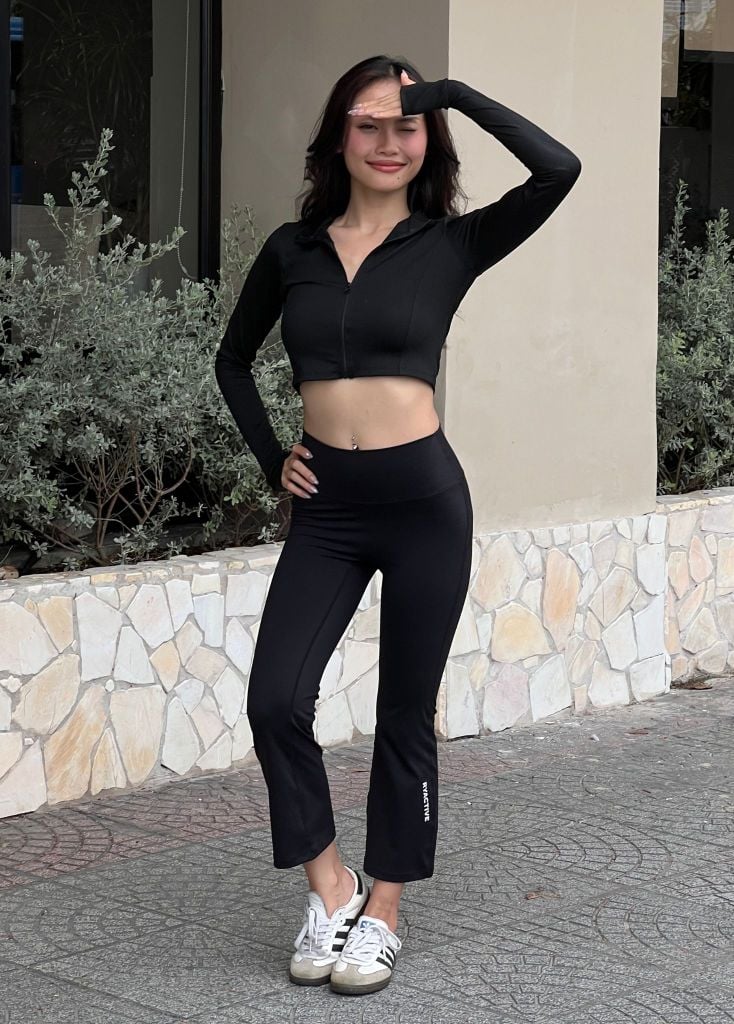 Áo khoác tay dài IMPACT ZIPPER JACKET Black