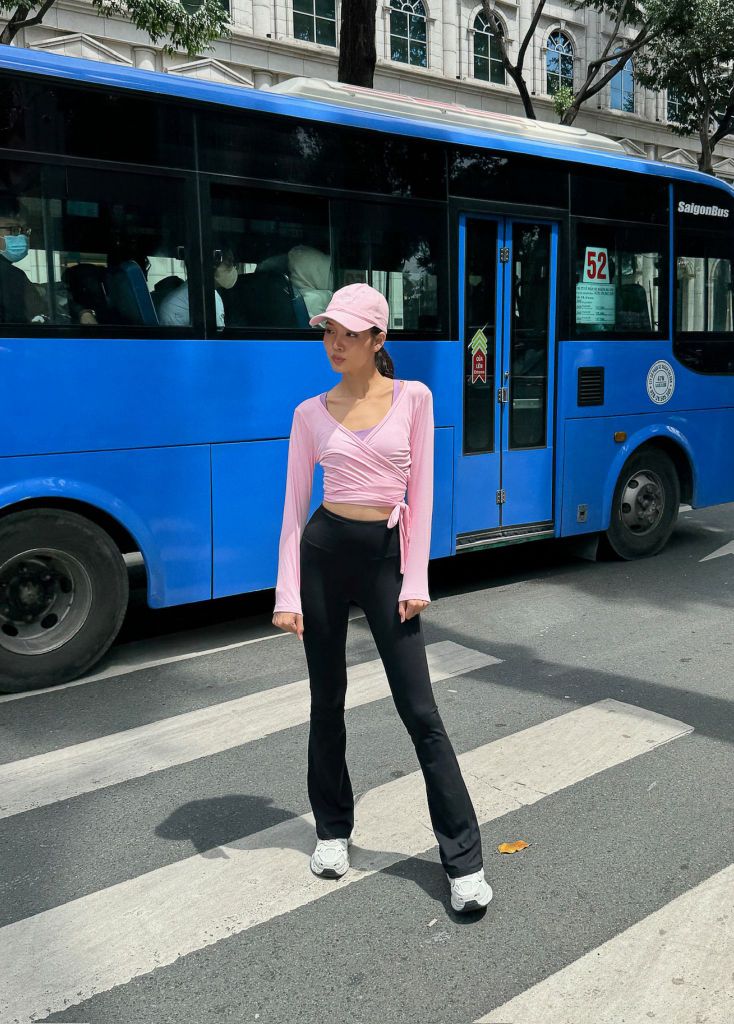 Áo LADY WRAP TOP Pink