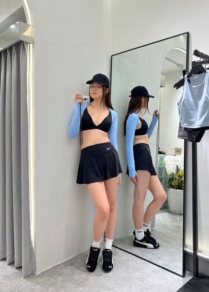  Áo khoác lửng RYSPORT ULTRA LONGSLEEVES Powder Blue 