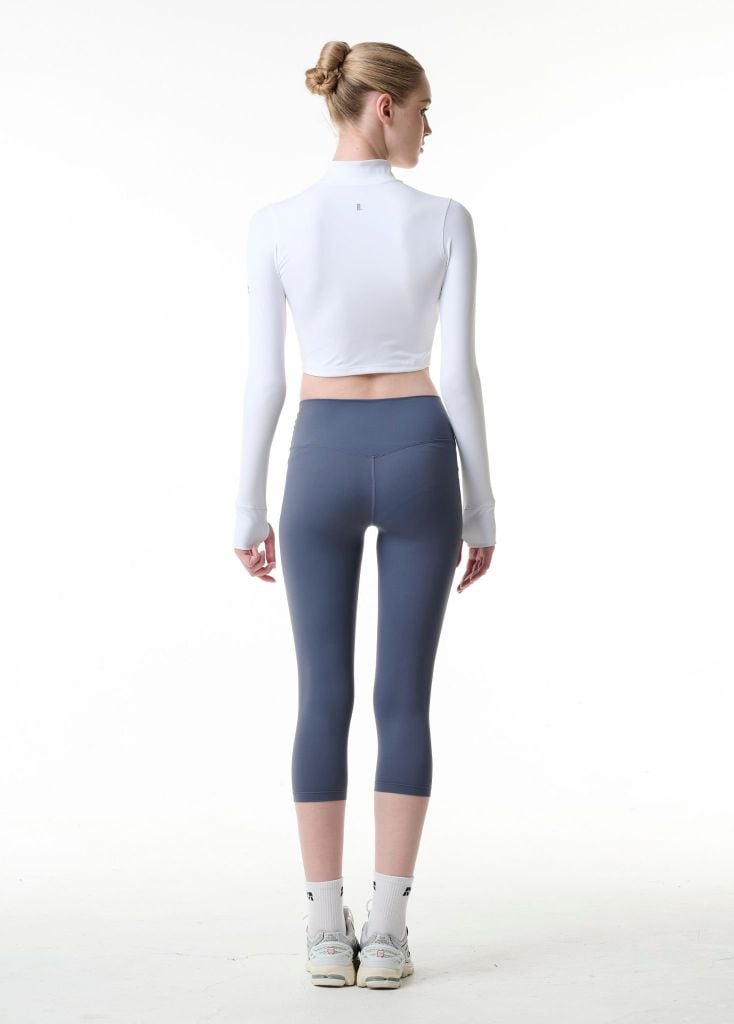 Áo khoác tay dài IMPACT ZIPPER JACKET White
