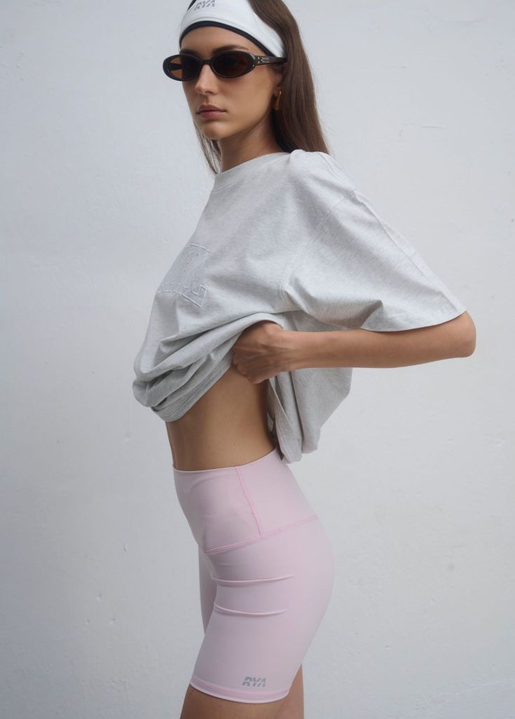 Quần MEDIUM BIKER Iace Pink