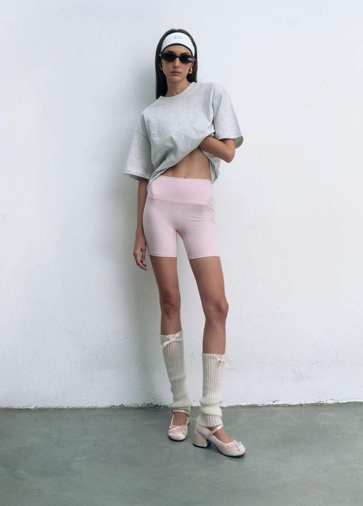 Quần MEDIUM BIKER Iace Pink