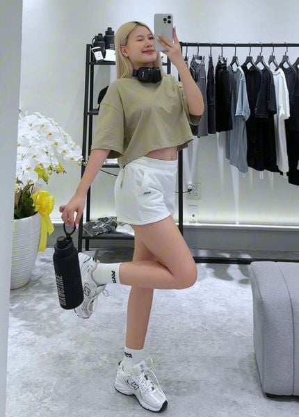  Áo thun DAILY CROPTOP Natural Stone 