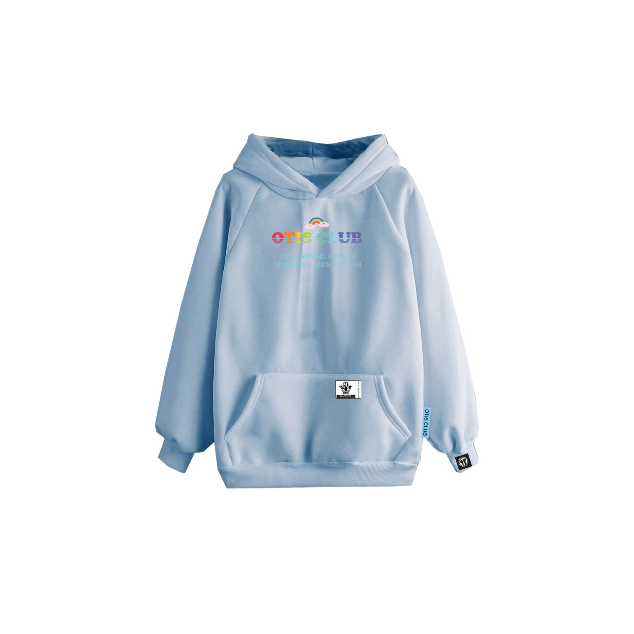  ÁO KHOÁC HOODIE RAINBOW 
