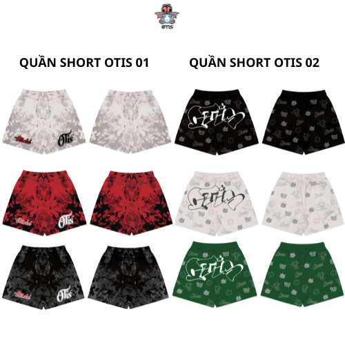  [ BST 2025] Quần short local brand Otis Club - short mè lưới Otis 01 - 02 