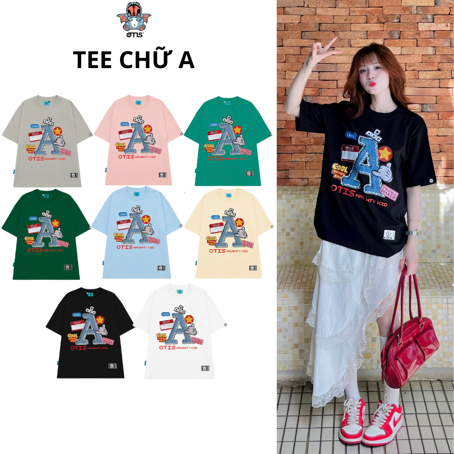  [ BST 2025 ] Áo thun unisex Local Brand Otis Club - Tee chữ A 