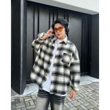  Áo sơ mi local brand Otis Club - sơ mi flannel caro 