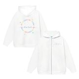  HOODIE ZIP PASTEL 
