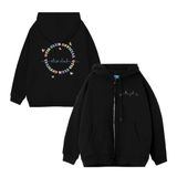  HOODIE ZIP PASTEL 
