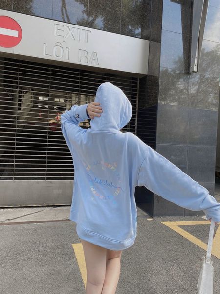  ÁO KHOÁC HD CHUI ĐẦU - HOODIE  PASTEL 