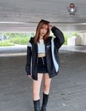  ÁO KHOÁC DÙ PHỐI 2 LỚP - ZIP JACKET PHỐI SS02 