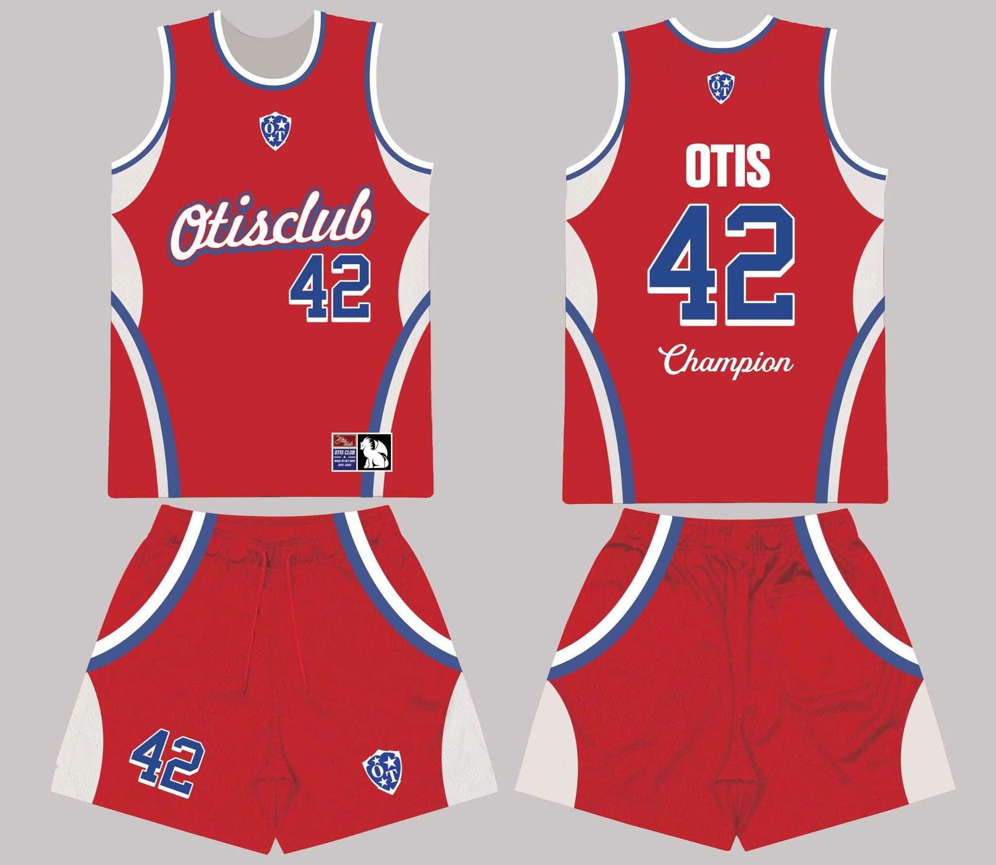  [BST 2025] Set áo thể thao ba lỗ Otis Club - Áo ba lỗ Otis 