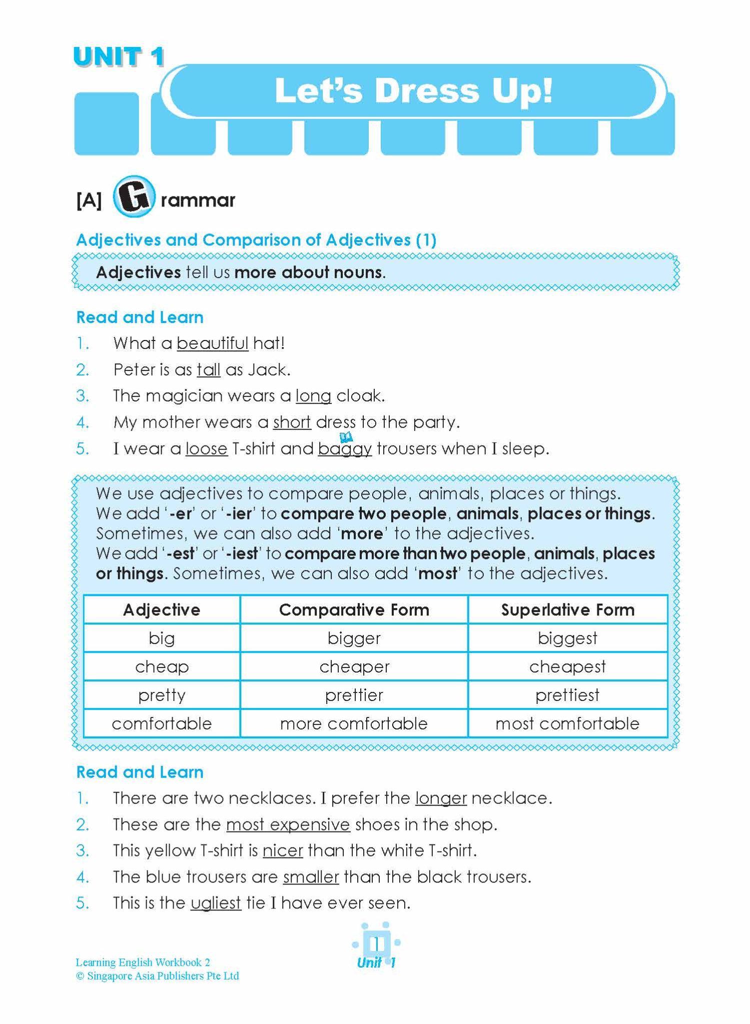  Learning English workbook 2 