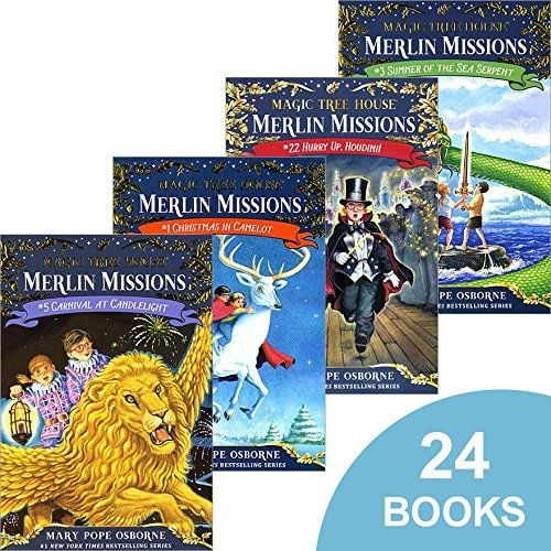 [新品]27冊Magic Tree House Merlin Missions Lot X3 Magic Tree House Merlin Missions #24 & #27 Paperback