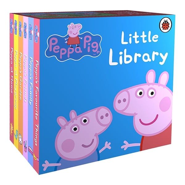 peppa pig little library ミニ絵本　ボードブック Amazon.com: Peppa Pig: Little Library: 9781409303183