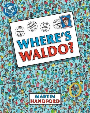 【美品】WHERE'S WALLY? ミニブックボックス（虫眼鏡付き） Where's wally- the magnificent mini book – May Book Shop