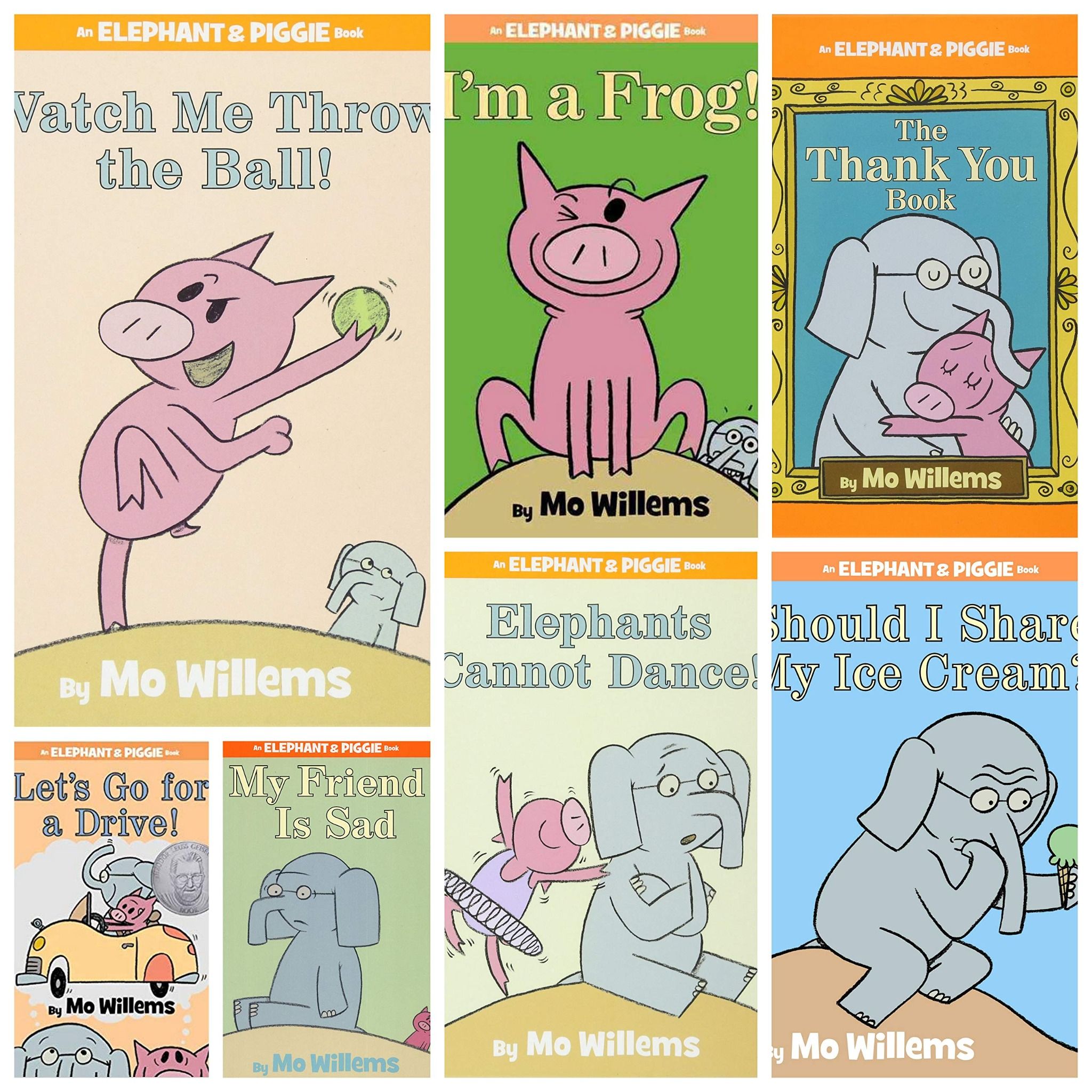 Elephant & Piggie Series Entire Complete 25 Books Set
