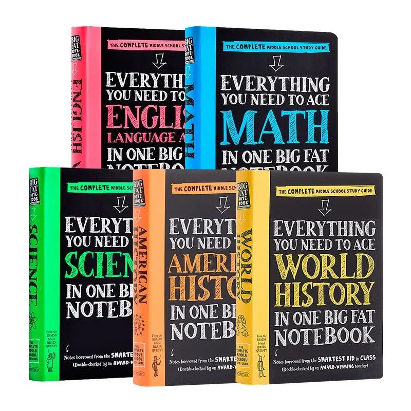 Big Fat Notebook Set 5 Book. Everything You Need to Ace
