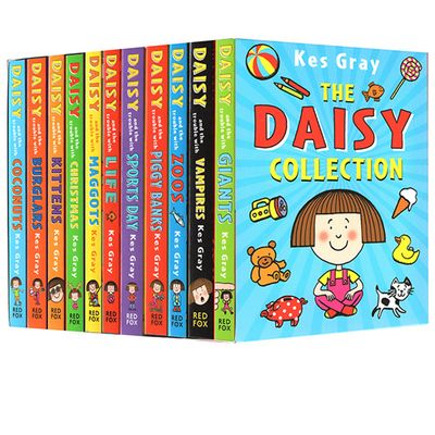 Daisy and the Trouble with... 10巻セット Daisy and The Trouble Collection 10 Books Set by Kes Gray