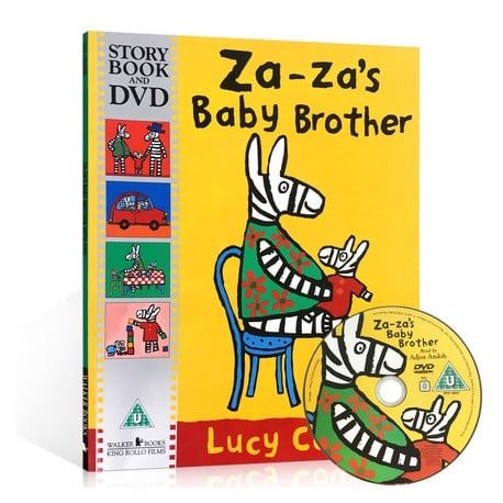 Story book & DVD - Zaza's baby brother – May Book Shop