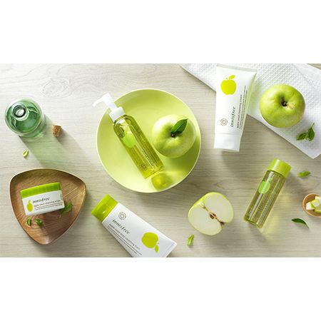  Dầu Tẩy Trang Mắt Môi Chiết Xuất Táo Xanh innisfree Apple Seed Lip & Eye Makeup Remover 