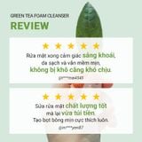  Sữa Rửa Mặt Trà Xanh Dịu Nhẹ Ít Bọt innisfree Green Tea Foam Cleanser  Mẫu Mới 150ml 